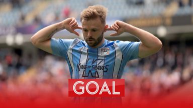 Godden opens the scoring for Coventry