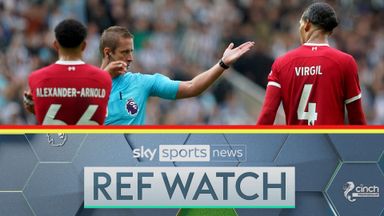 Ref Watch: Was Van Dijk's red card harsh?