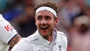 Broad: I was running in knowing it was my last ball of professional cricket