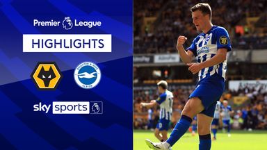 Brighton score four again to stay perfect at Wolves
