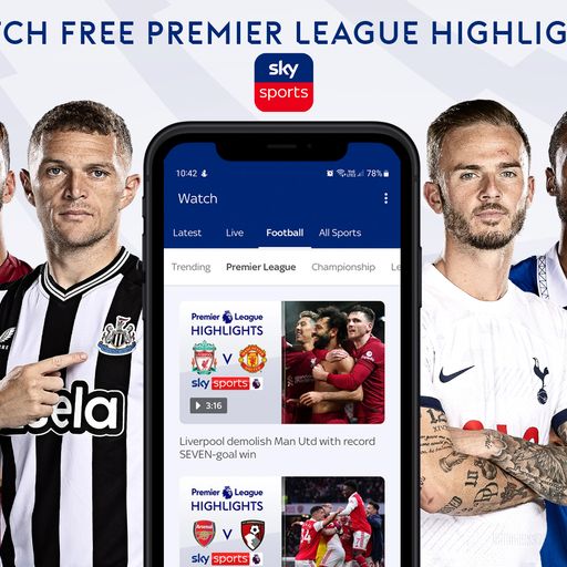Watch Premier League highlights with Sky Sports