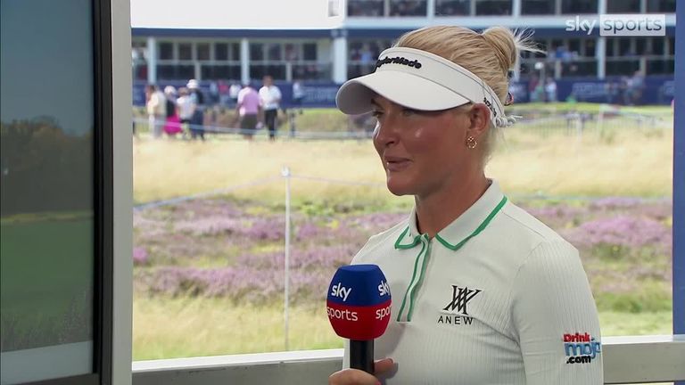 Hull: I love this golf course | Charley Hull shoots one-under 71 at ...