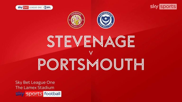 Stevenage 0 - 0 Portsmth - Match Report & Highlights