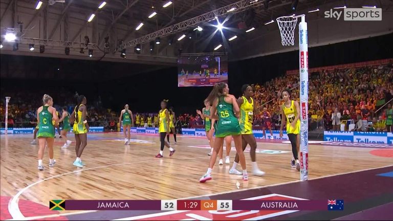 Australia venció a Jamaica para unirse a Inglaterra en la gran final de la Copa Mundial de Netball