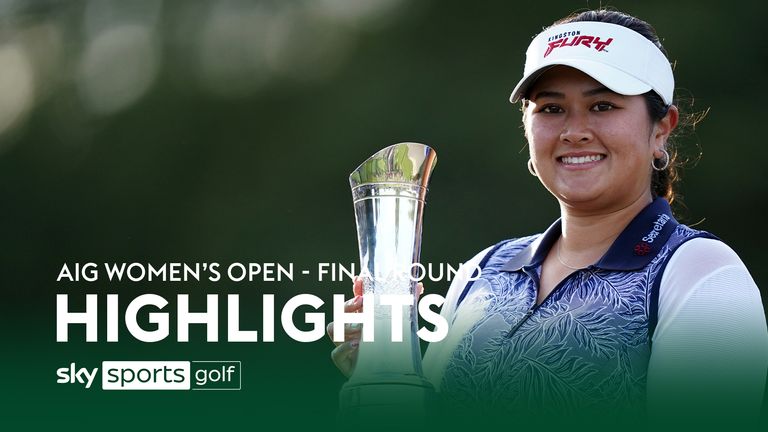 Highlights from the final round of the AIG Women's Open at Walton Heath as Lilia Vu claimed her second major title of the season.