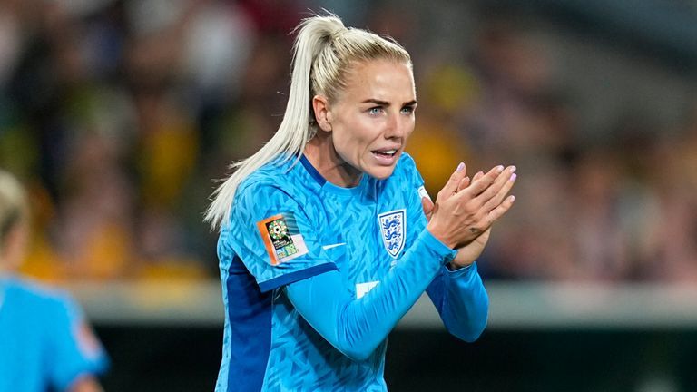 Alex Greenwood played a commanding role in England's back five against Australia 