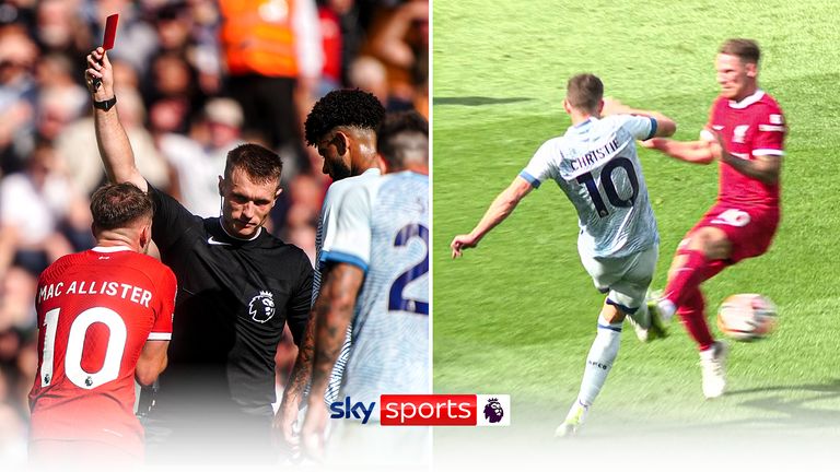 Alexis Mac Allister red card | Would a Liverpool appeal be successful? |  Video | Watch TV Show | Sky Sports