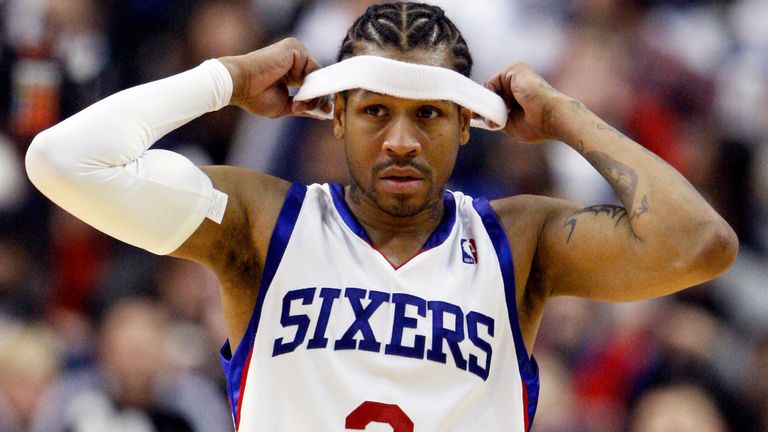 Allen Iverson headband became iconic