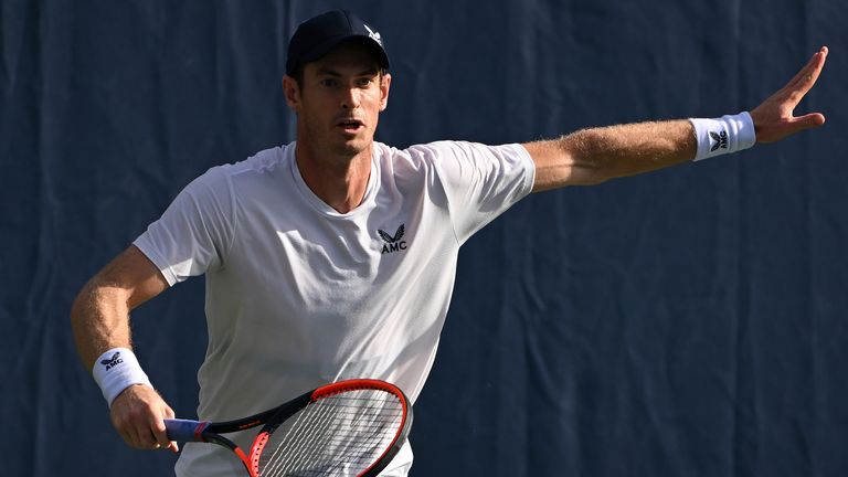 2023 US Open Practice ** STORY AVAILABLE, CONTACT SUPPLIER** Featuring: Andy Murray Where: Flushing Meadows, New York, United States When: 23 Aug 2023 Credit: Robert Bell/INSTARimages  (Cover Images via AP Images)