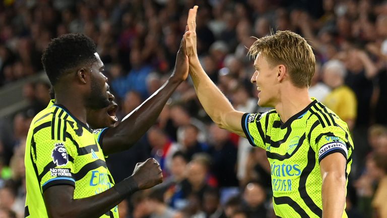 Crystal Palace 0-1 Arsenal: Martin Odegaard penalty secures win for Gunners  as Takehiro Tomiyasu sees red, Football News