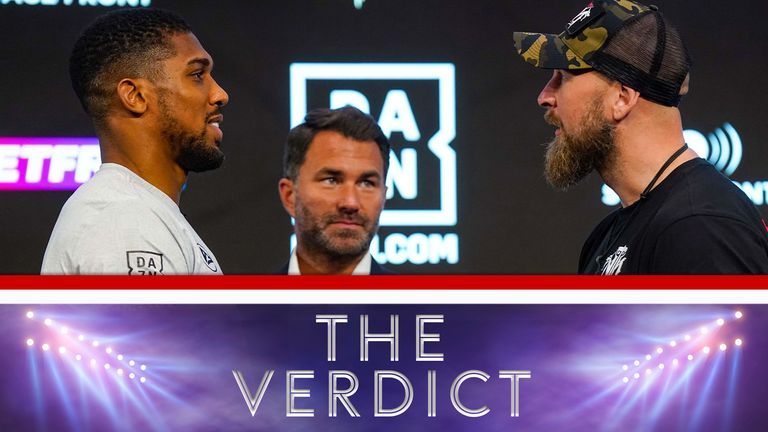 Eleanor Roper and John Dennen reflect on a &#39;chilled out&#39; news conference ahead of Anthony Joshua&#39;s fight against Robert Helenius.