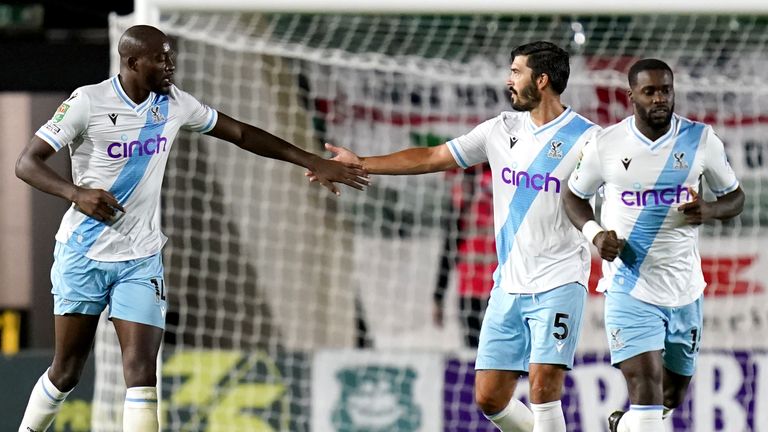Plymouth 2-4 Crystal Palace: Jean-Philippe Mateta scores hat-trick as Eagles fight back to win | Football News | Sky Sports