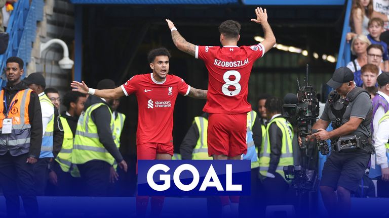 Diaz scores for Liverpool