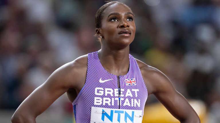 Dina Asher-Smith could only manage eighth after running a disappointing 11 seconds in the women's 100m final