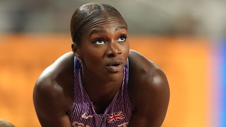 Dina Asher-Smith had to settle for seventh in the women's 200m final
