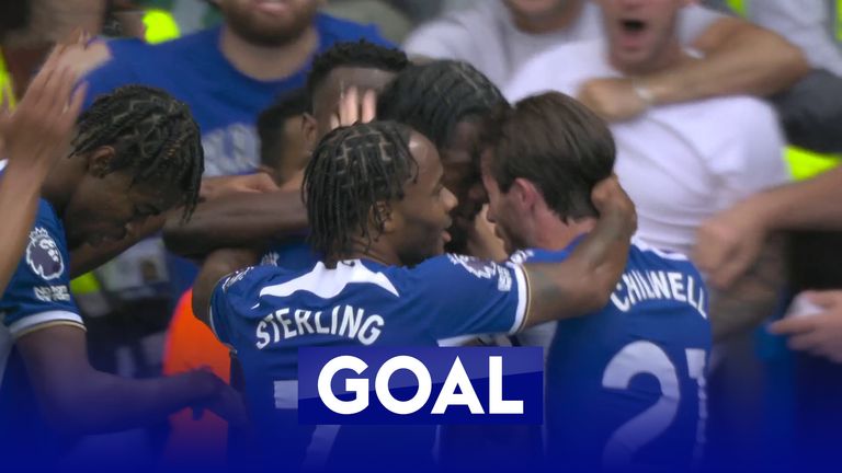 Disasi scores for Chelsea
