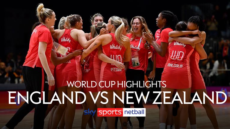 England book spot in the Netball World Cup final
