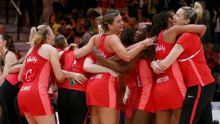 England are into the Netball World Cup final after beating New Zealand 46-40