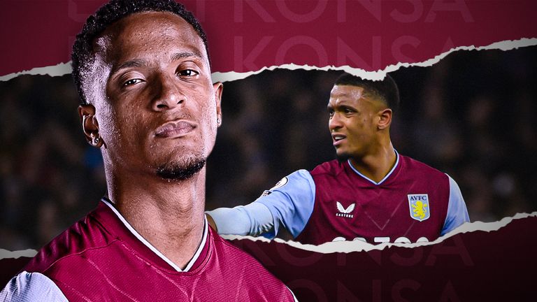 Aston Villa's Ezri Konsa