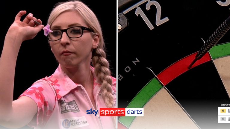 Fallon Sherrock becomes first female to hit televised nine-darter!