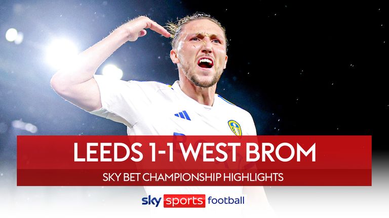 Highlights of Leeds against West Brom in the Championship.