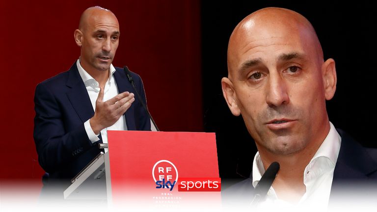 Luis Rubiales claimed he is the victim of a witch hunt by &#34;false feminists&#34; as he refused to resign as Spanish FA president for kissing Jenni Hermoso after Spain&#39;s Women&#39;s World Cup final victory.