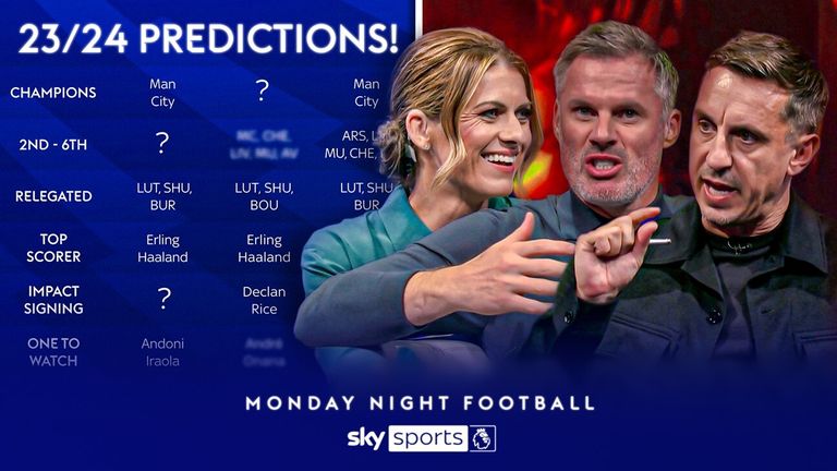 MNF Predictions: Karen Carney, Jamie Carragher and Gary Neville
