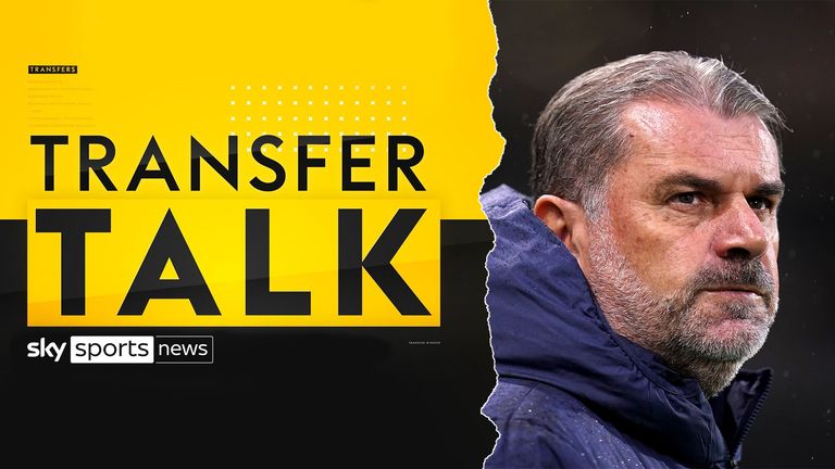 The Transfer Talk panel discusses whether Tottenham will have to get rid of players before they can sign a new striker.