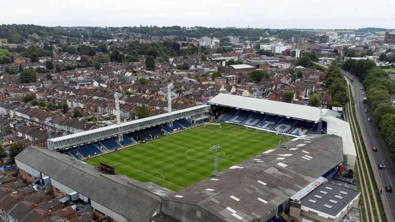 Gary Cotterill visits the newly refurbished Kenilworth Road to see the upgrades that began just hours after Luton Town&#39;s promotion to the Premier League.