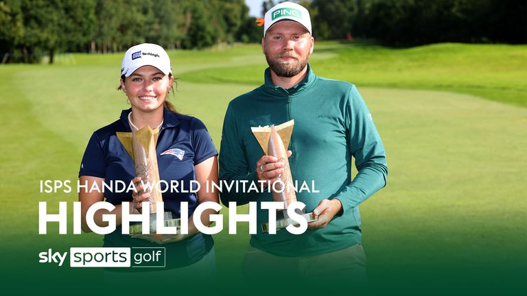 Highlights of the final round of the ISPS Handa World Invitational from Galgorm Castle Golf Club in Northern Ireland.