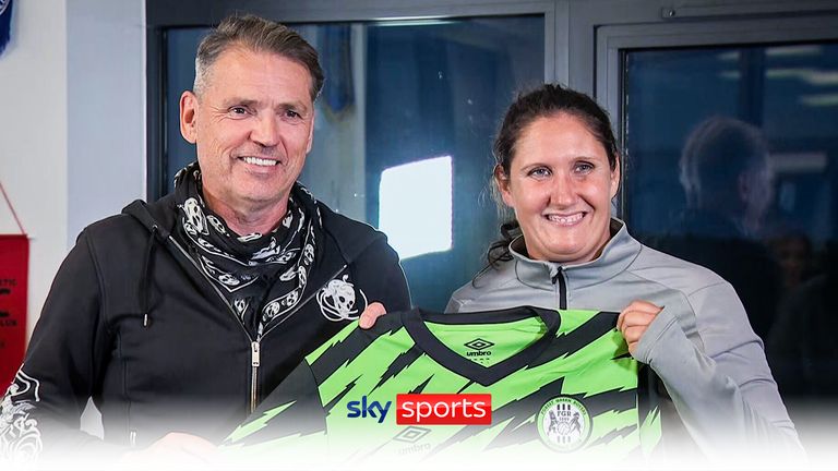 Hannah Dingley wurde zur Torhüterin der Forest Green Rovers ernannt