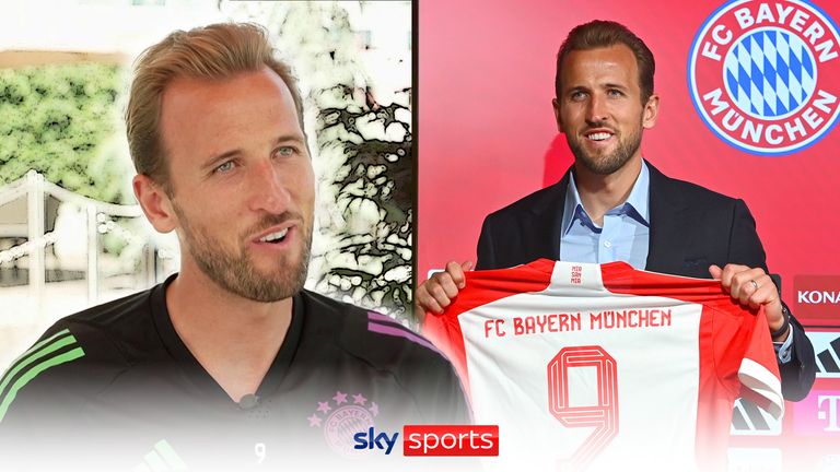 Full Harry Kane exclusive: I came to Bayern Munich to feel the pressure of  winning titles | Video | Watch TV Show | Sky Sports