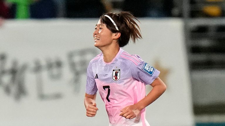 Hinata Miyazawa's fifth goal of the Women's World Cup put her top of the Golden Boot standings