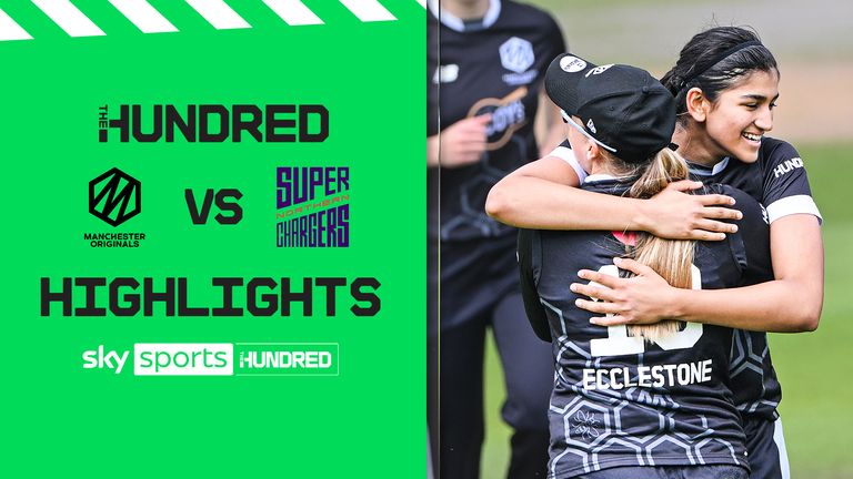 Highlights from The Hundred match between Manchester Originals and Northern Superchargers