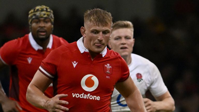 Morgan captained Wales for the first time in their opening Rugby World Cup warm-up game against England at the start of August