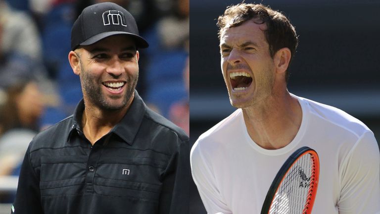 James Blake and Andy Murray: Tennis