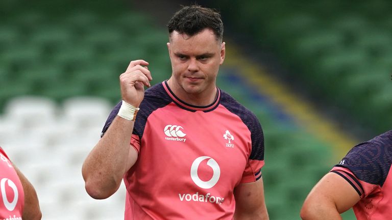 Ireland captain James Ryan admits to some nerves for the team ahead of the match against England
