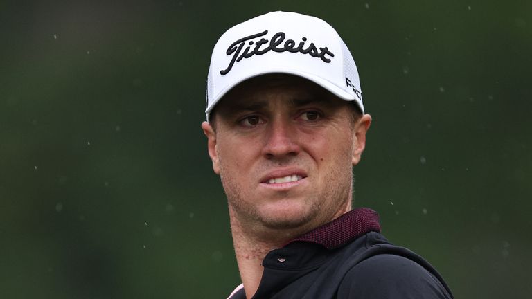 Wyndham Championship: Justin Thomas in danger of missing cut in final ...