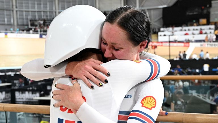Josie Knight and Katie Archibald (Getty Images)