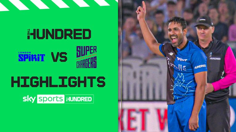 The best of the action from The Hundred clash between London Spirit and Northern Superchargers