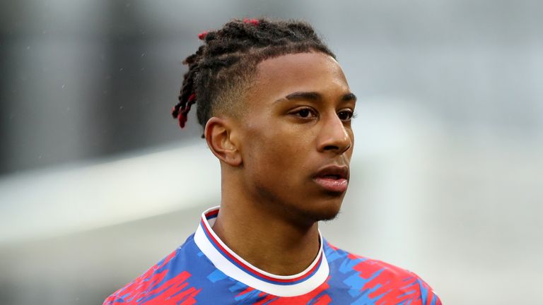Crystal Palace&#39;s Michael Olise during the Emirates FA Cup third round match at Selhurst Park, London. Picture date: Saturday January 7, 2023.