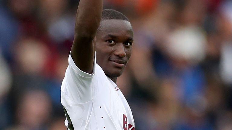 Moussa Diaby celebrates after Villa regain their two-goal lead
