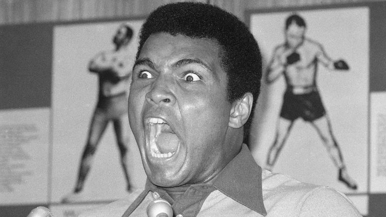 Muhammad Ali was a lyrical artist in his own right