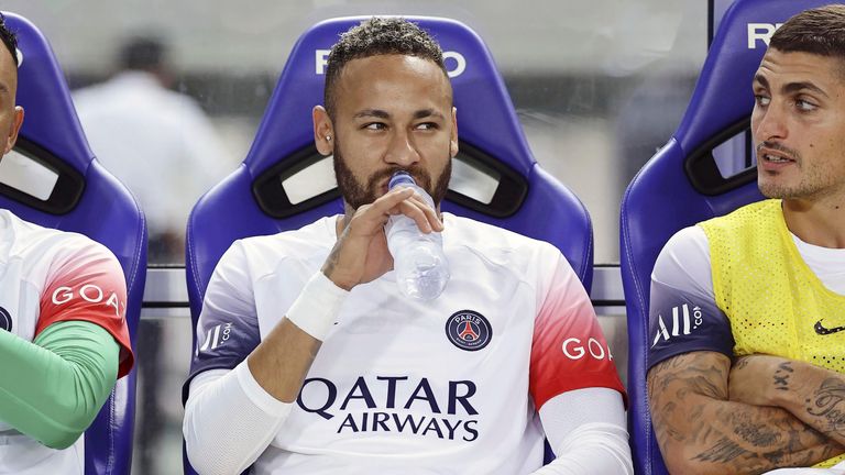Paris Saint-Germain's Neymar wants a transfer