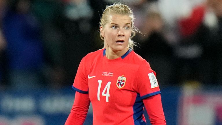 Ada Hegerberg was introduced in the second half, but was unable to help Norway into the quarter-finals