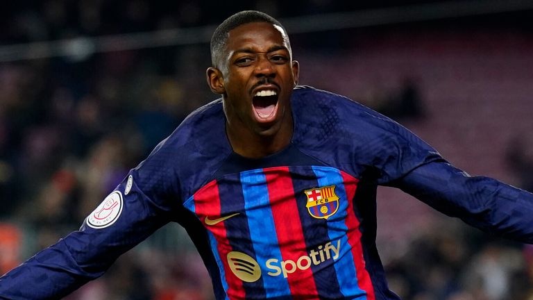 Ousmane Dembele signed for Barcelona in 2017 from Borussia Dortmund for £135m