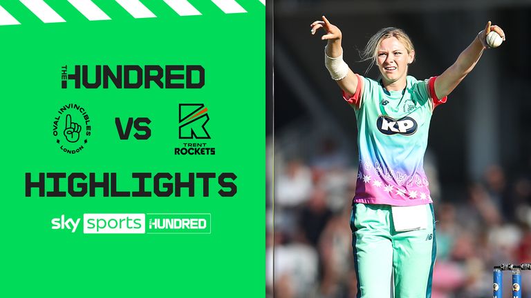 OVAL INVINCIBLES AGAINST TRENT ROCKETS IN WOMEN'S HUNDRED