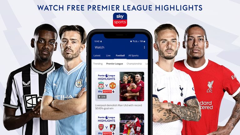 Download the Sky Sports App: Free Premier League highlights, F1 race  control and more at your fingertips, Football News