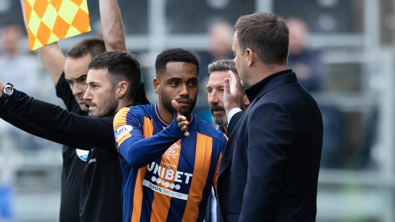 Danilo was one of Rangers&#39; debutants at Rugby Park