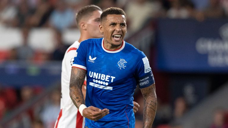 Rangers beat PVS Eindhoven in last season's Champions League qualifiers